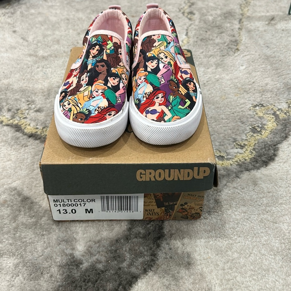 Girls Disney Princess SlipOn Sneakers